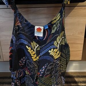 Farm for Anthropologie tropical top like new! size L